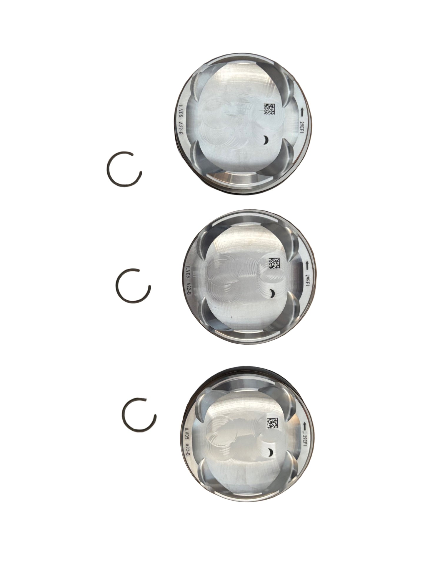 Original Citroën Peugeot Set Of 3 Pistons New PSA Part 1654514180
