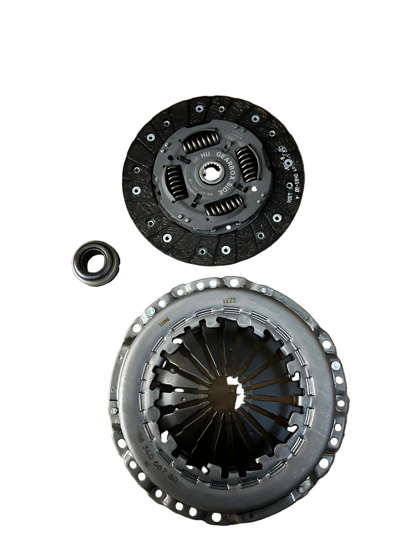 Original Citroën Peugeot Vauxhall 1.2 Petrol 2 Part Clutch Kit New 1611284980